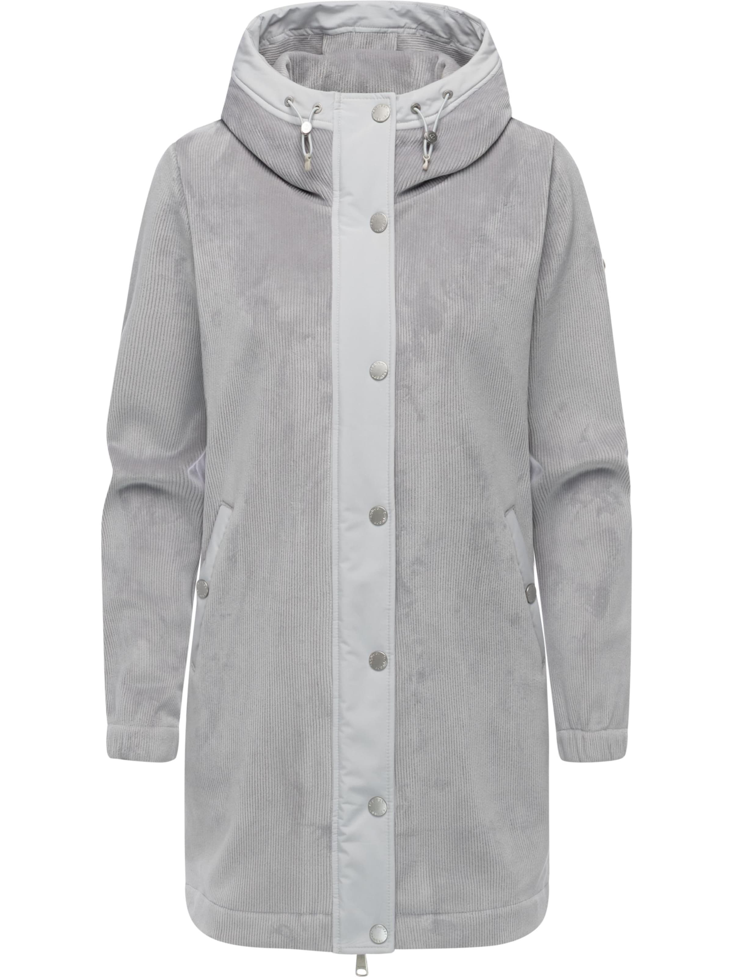 Ragwear Prechodná bunda 'Cousy Bonded' - Sivá: predná strana