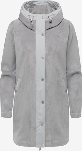 Ragwear Välikausitakki 'Cousy Bonded' värissä harmaa: etupuoli