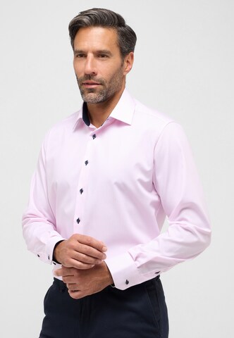 ETERNA Regular fit Button Up Shirt in Pink: front