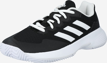 ADIDAS PERFORMANCE Спортни обувки 'Gamecourt 2.0 ' в черно: отпред