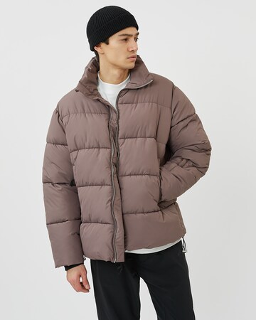 minimum Winter Jacket 'Lonno' in Brown: front