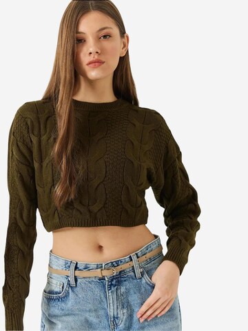 Pull-over 'Pullover' Bianco Lucci en vert