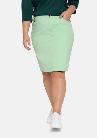 SHEEGO Skirt in Green: front