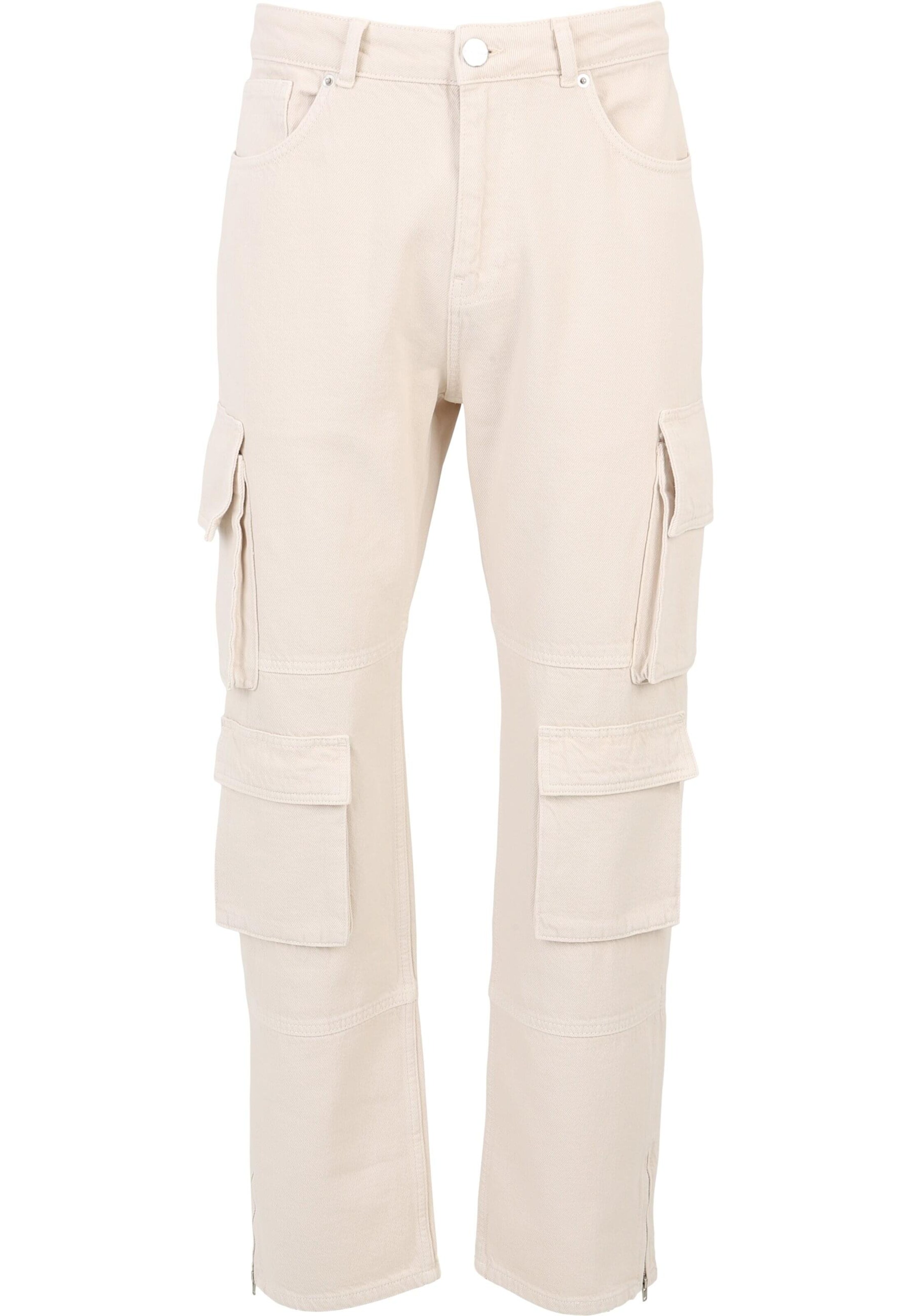2Y Premium Cargobroek 'Kiran' in Beige: voorkant