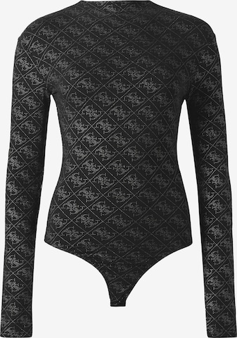 GUESS - Camisa body 'TEODORA' em preto: frente