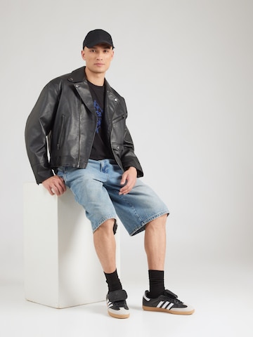 HUGO Shirt 'Nerberri' in Zwart