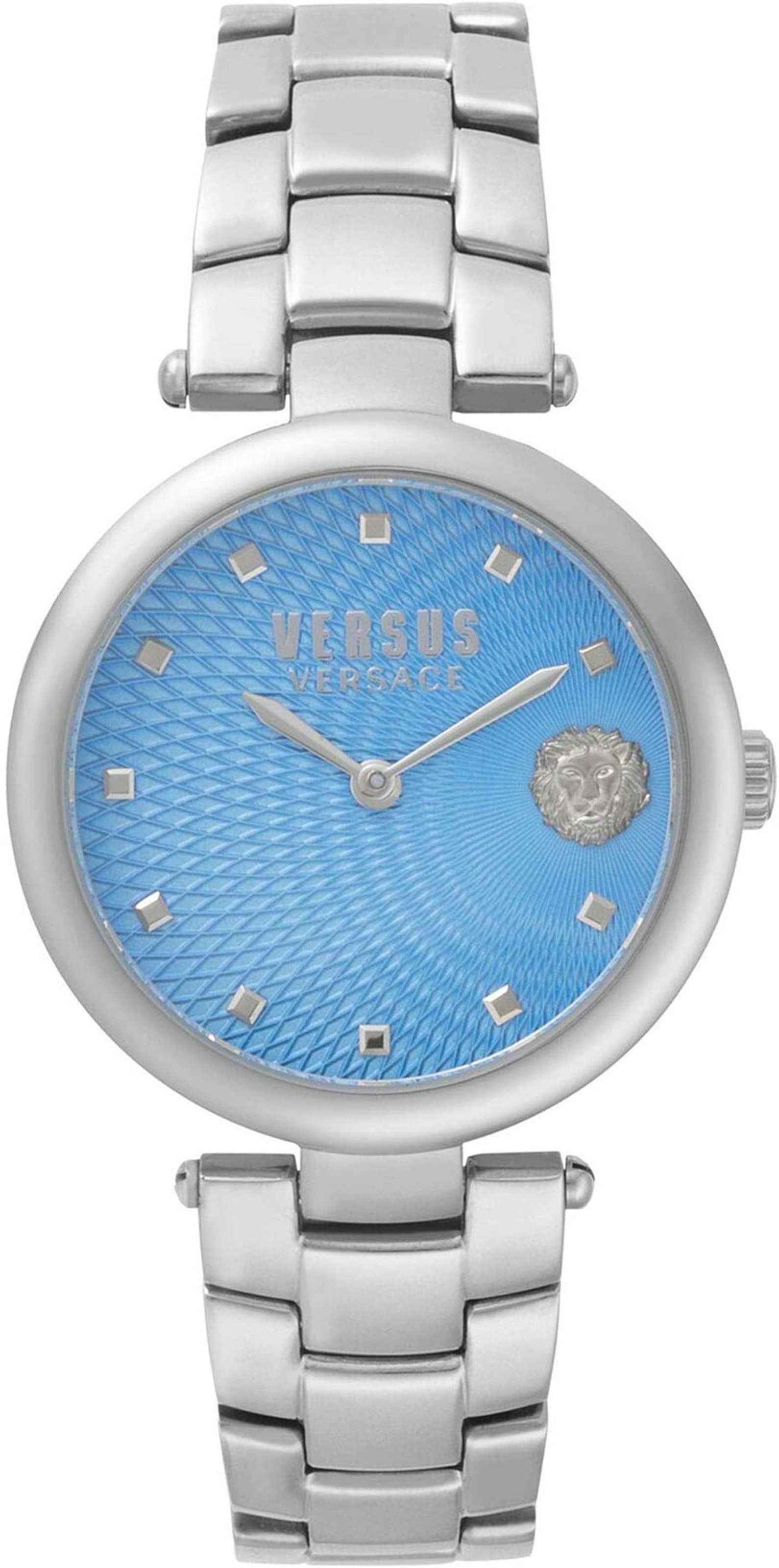 VERSACE Analoguhr in Silber: Vorderseite