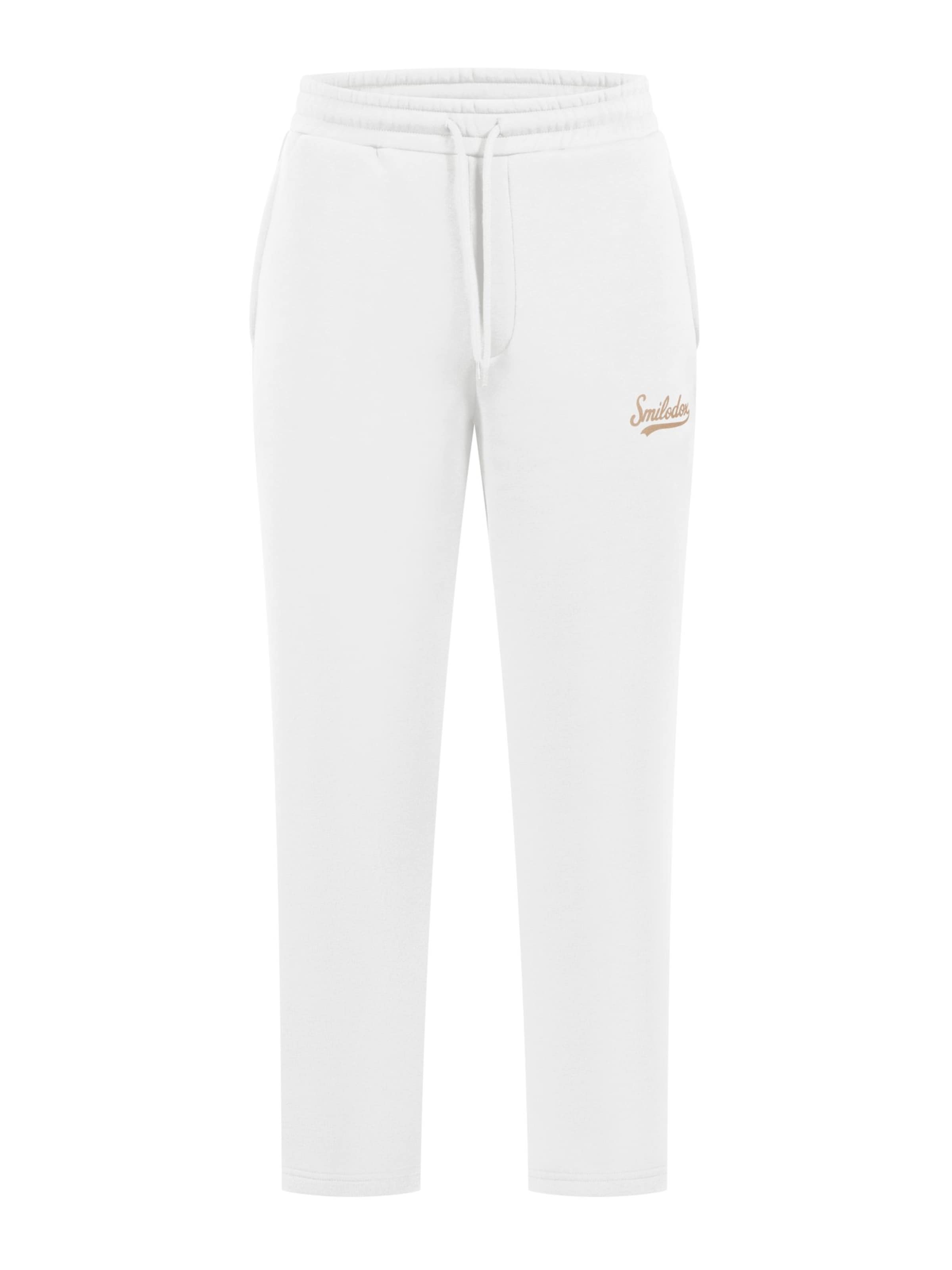 Smilodox Pants 'Lorik' in Beige: front