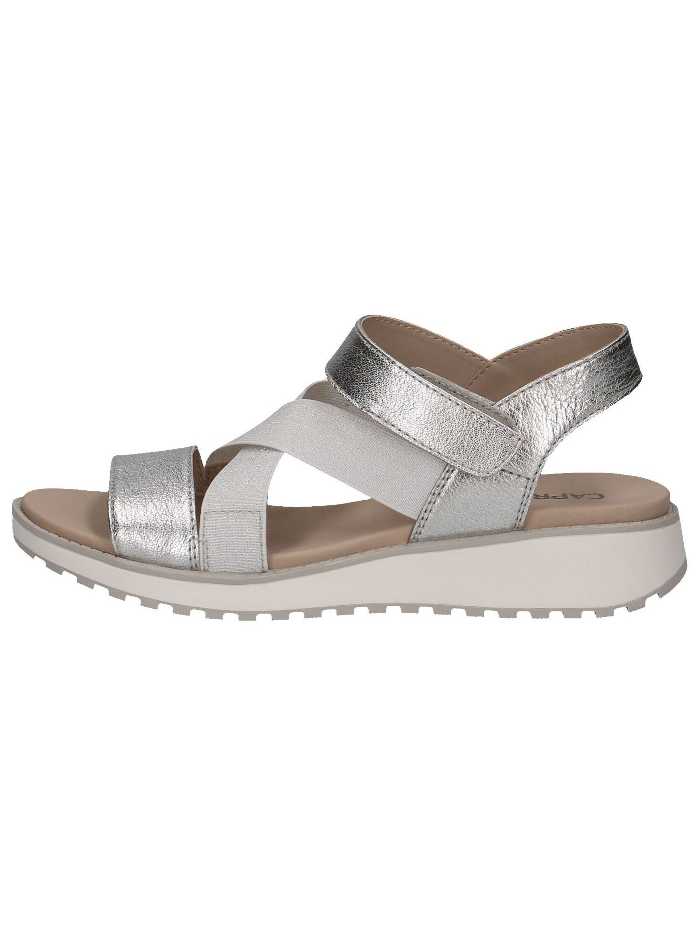 CAPRICE Sandale in Silber