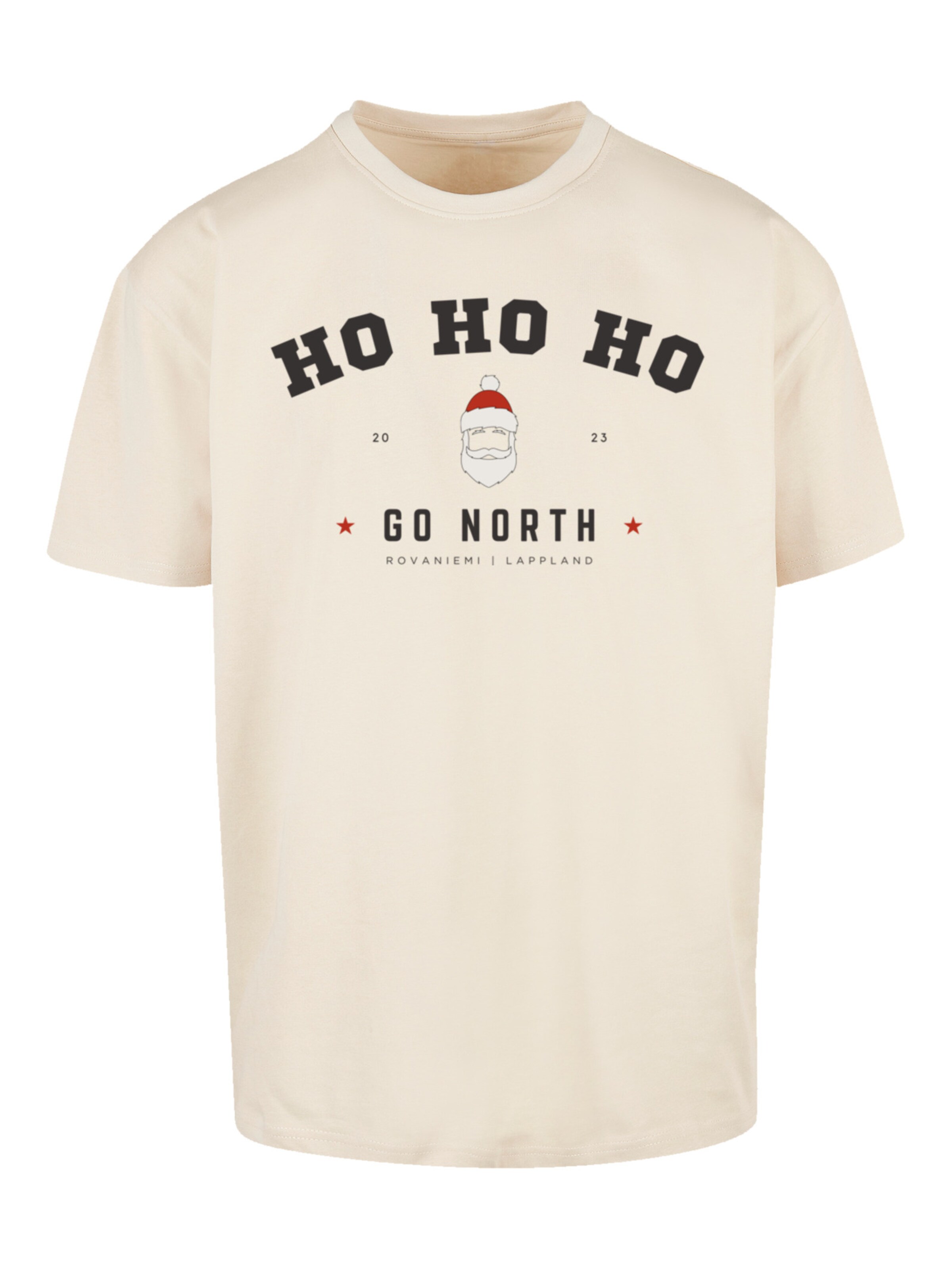 F4NT4STIC Shirt in Beige: front