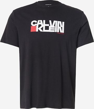 melns Calvin Klein Jeans T-Krekls: no priekšpuses