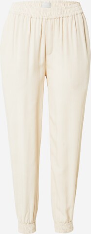 Iriedaily Tapered Broek 'Civic' in Beige: voorkant