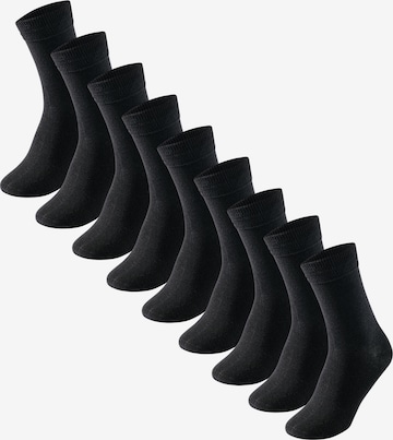 uncover by SCHIESSER Socks in Black: front
