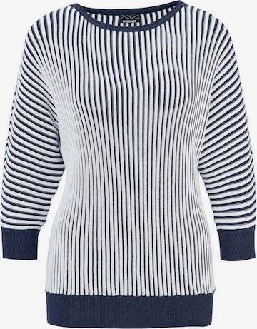 Pull-over Goldner en blanc : devant