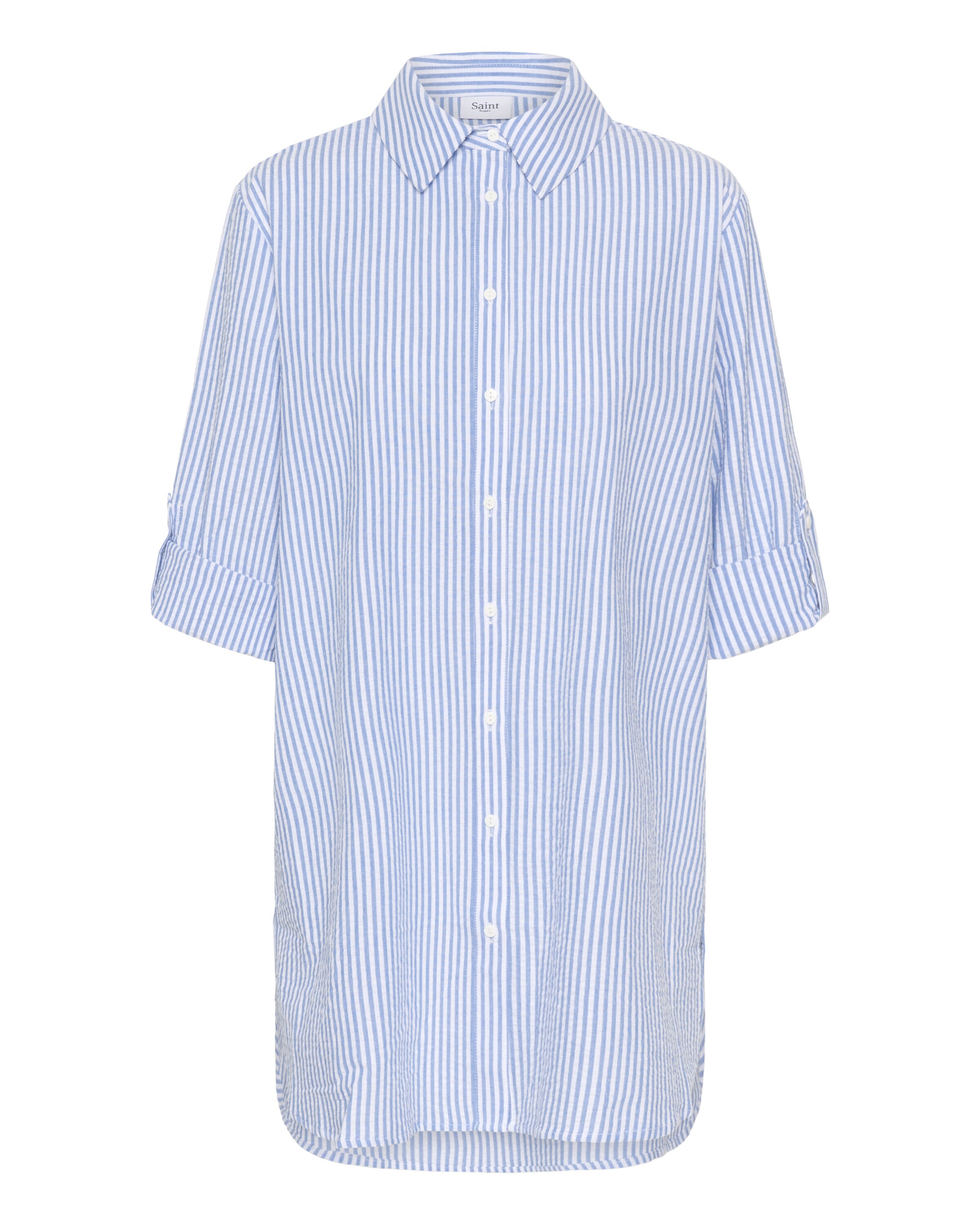 Chemisier SAINT TROPEZ en bleu : devant