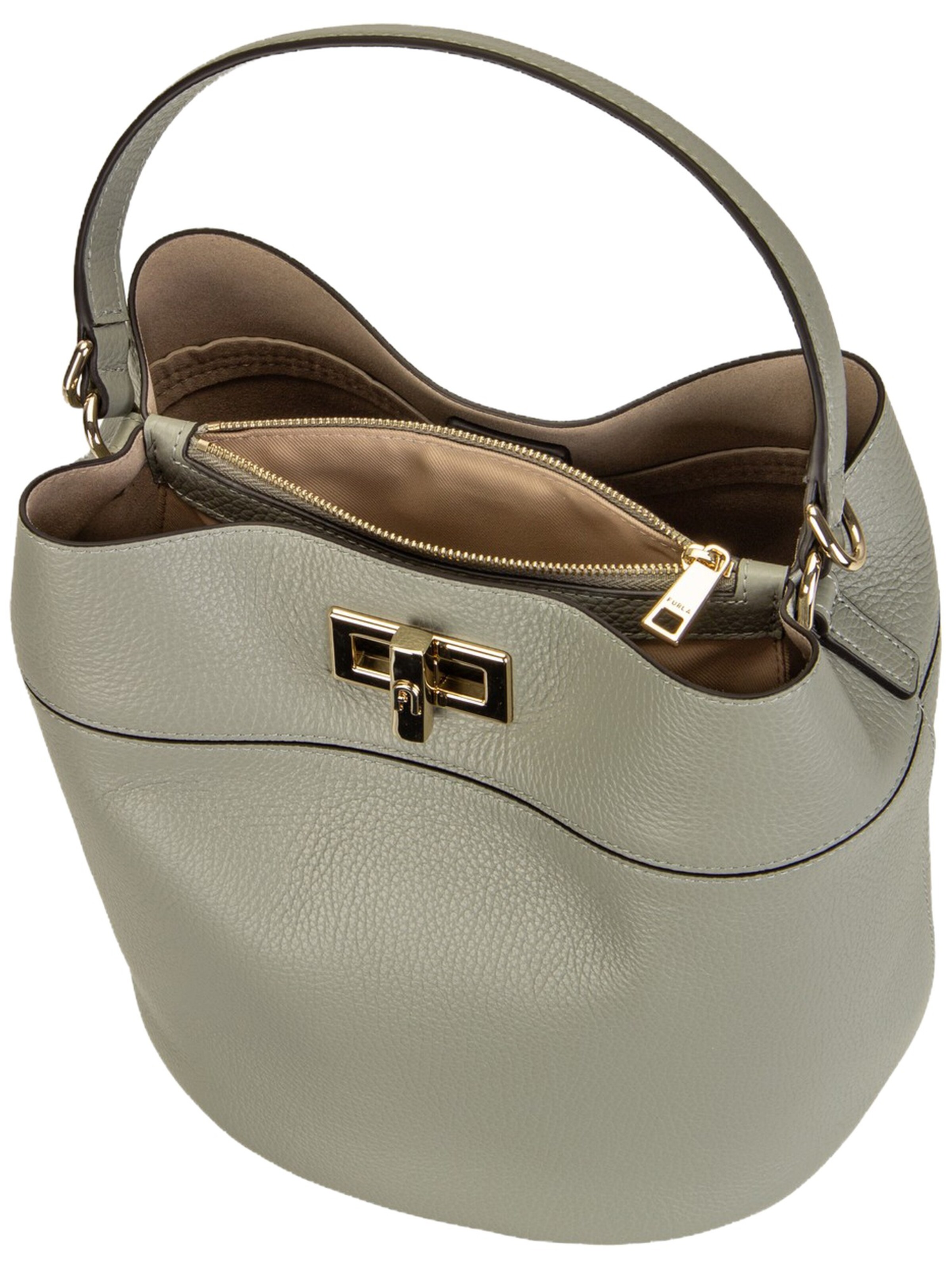 FURLA Handbag 'Amelia' in Green