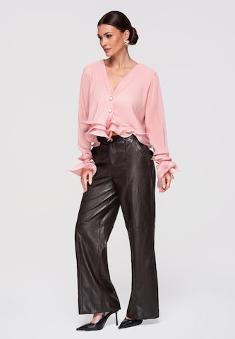 Ombre Blouse in Pink