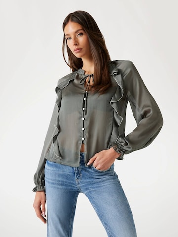 GUESS Bluse in Grau: Vorderseite