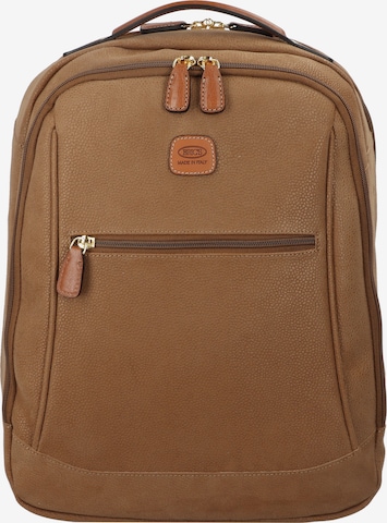 Bric's Backpack 'Life' in Beige: front