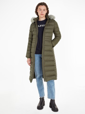 TOMMY HILFIGER Winter Coat 'Tyra' in Green