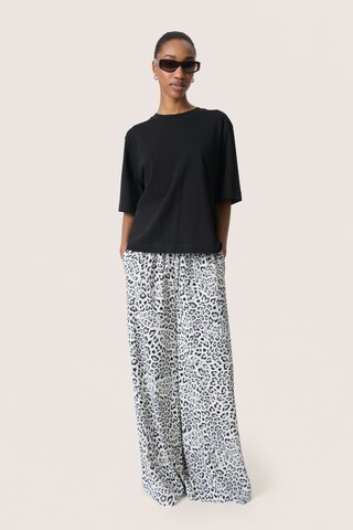 Wide Leg Pantalon 'Shirley' SOAKED IN LUXURY en mélange de couleurs