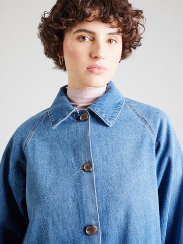 VERO MODA Tussenmantel in Blauw