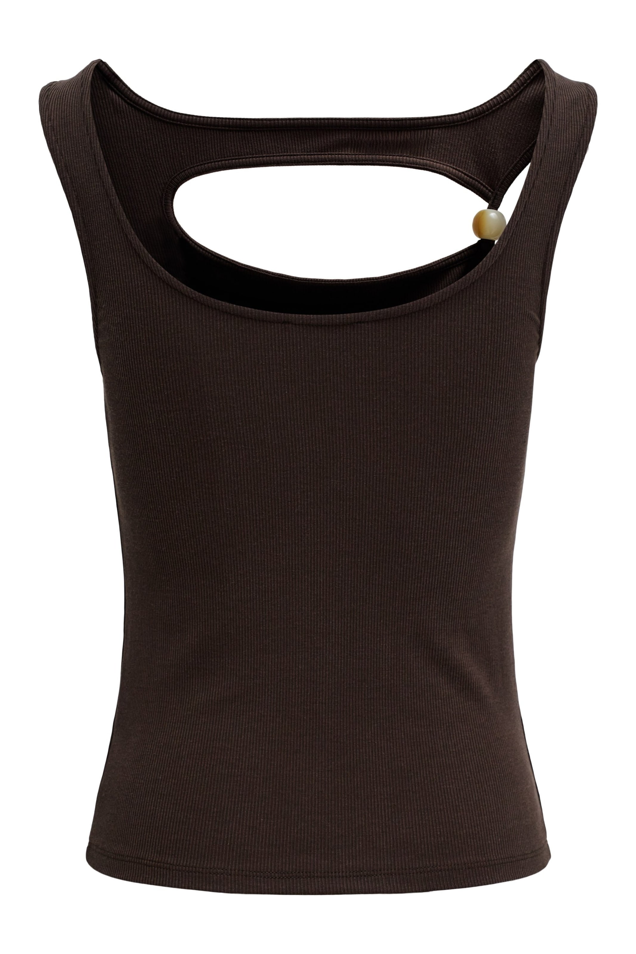 Salsa Jeans Top in Bruin: voorkant