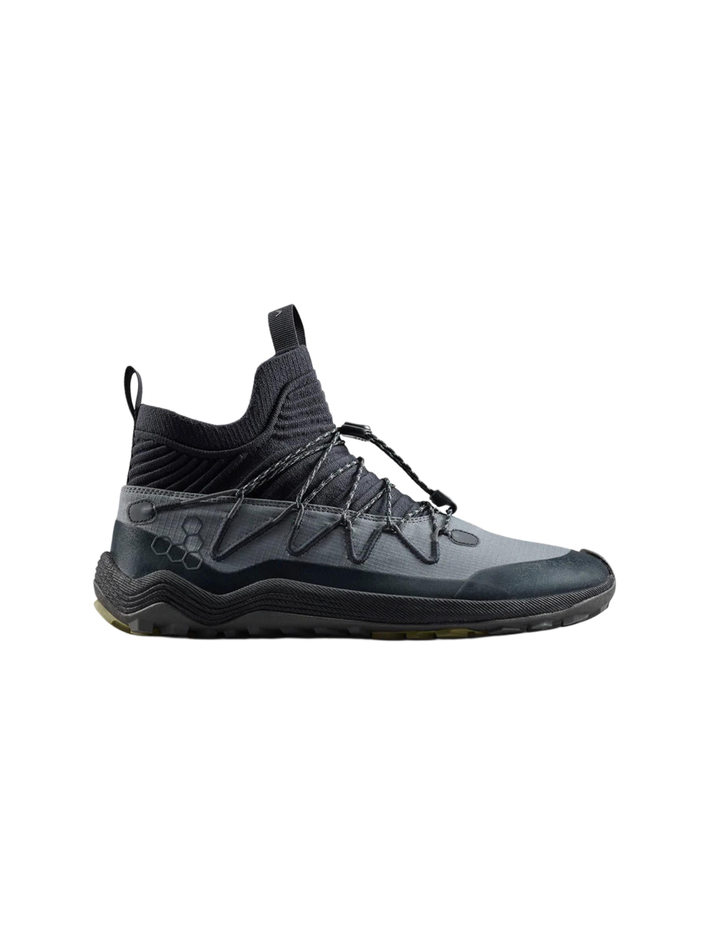 Vivo Barefoot Boots 'PRIMUS TRAIL FLOW DISTANCIA MENS' in Black: front