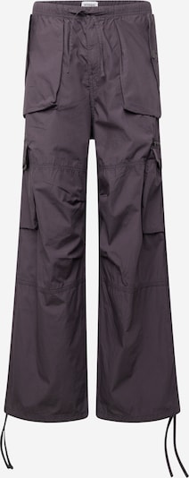 WEEKDAY Pantalon cargo 'Piper' en graphite, Vue avec produit