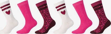 s.Oliver Socks in Pink: front