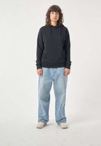 Cleptomanicx Kapuzensweatshirt 'Hooded Ligull' in Schwarz