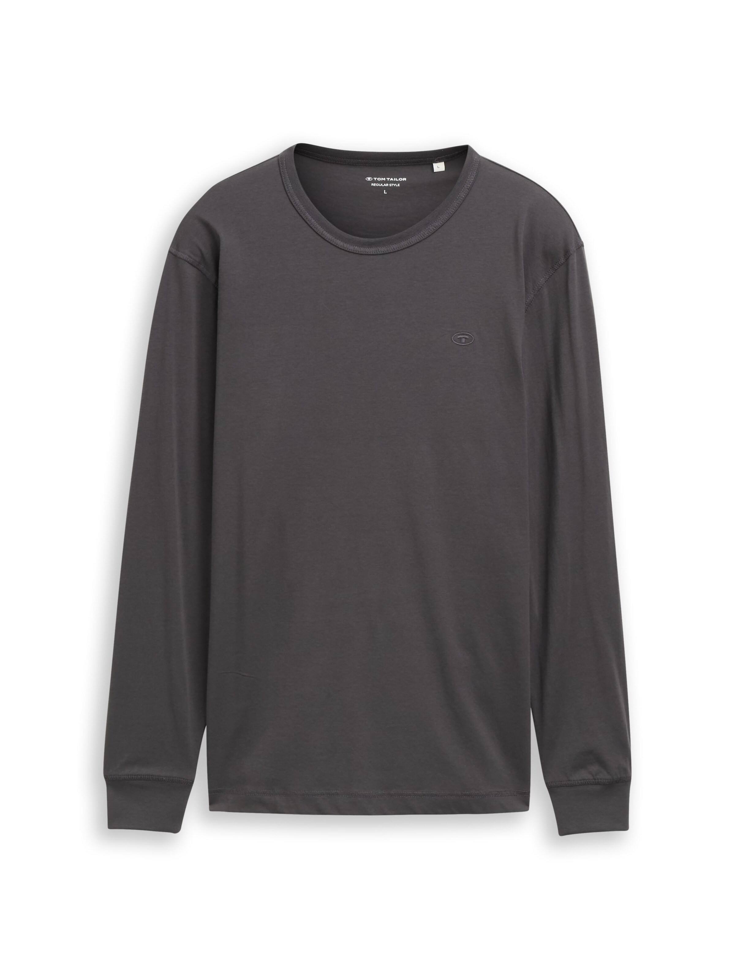 TOM TAILOR Shirt in Grey: front