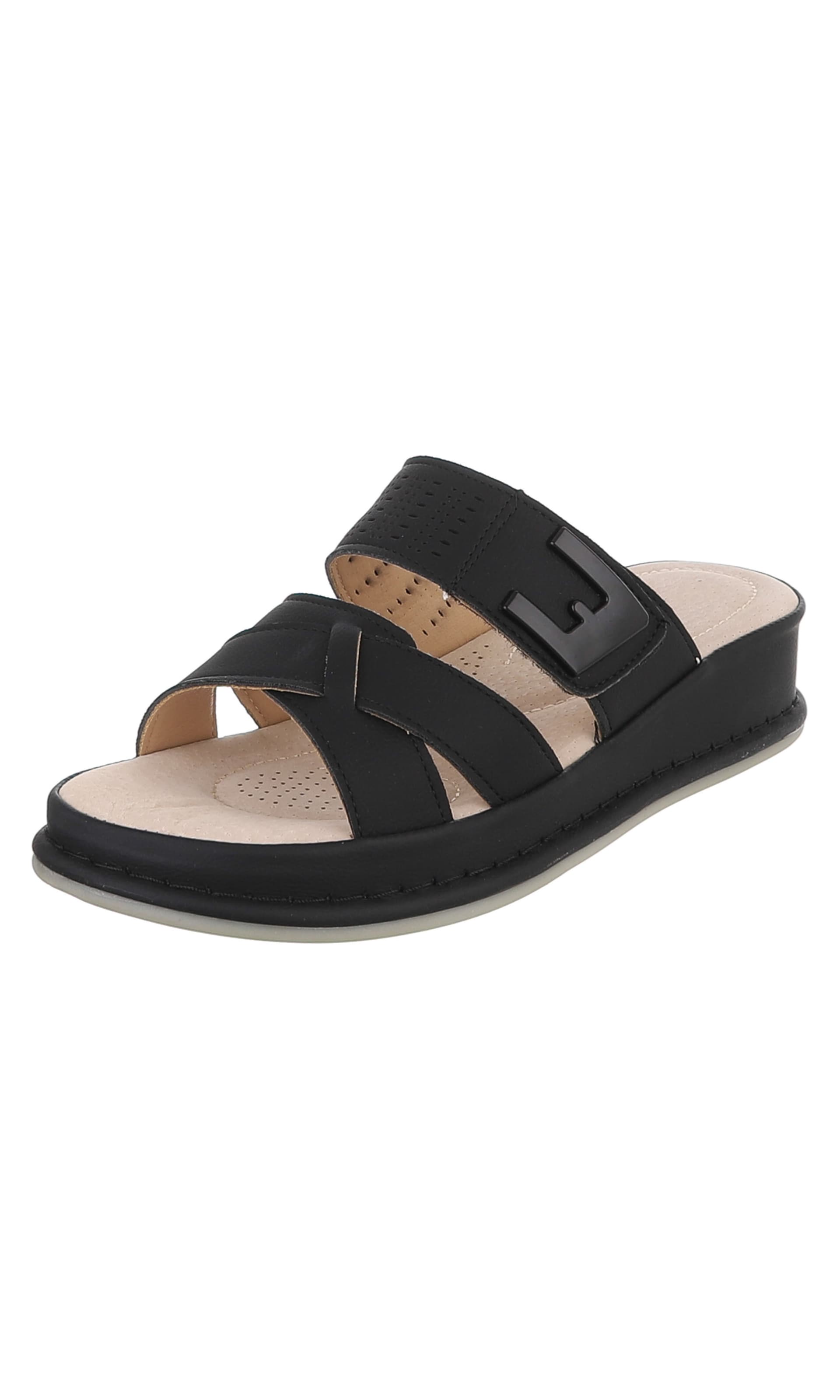 Ital-Design Mules in 36 in Black, Item view