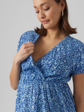 MAMALICIOUS Bluse 'Dee' in Blau