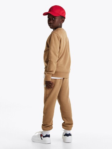 TOMMY HILFIGER Sweatshirt '1985' in Brown