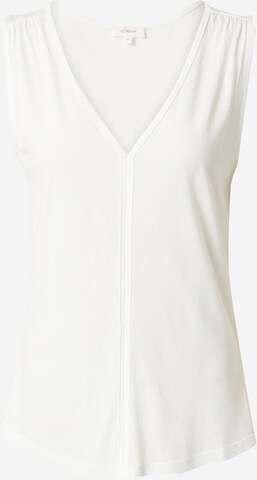 s.Oliver Top in White: front