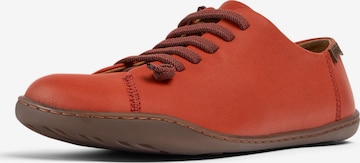 Scarpa stringata sportiva 'Peu Cami' di CAMPER in rosso: frontale