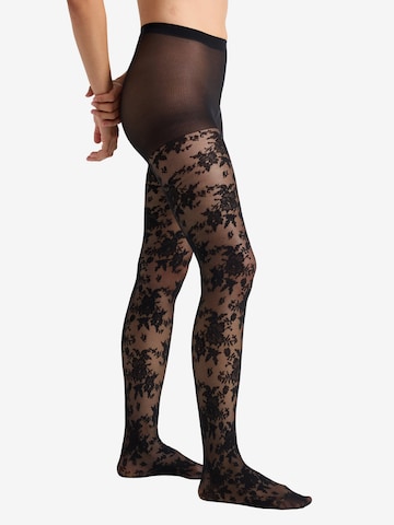 Lindex Tights in Black: front