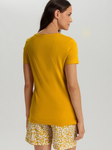 Hanro Shirt 'Sleep & Lounge' in Yellow