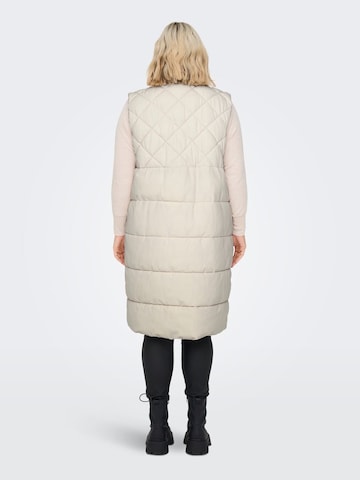 ONLY Carmakoma Vest i beige