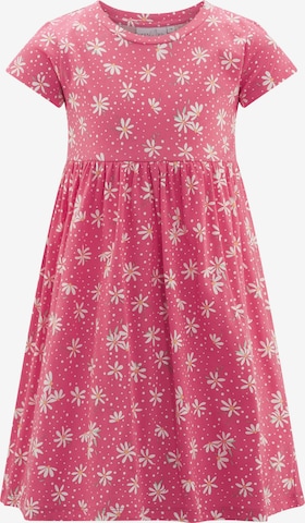 happy girls Dress in Pink: front