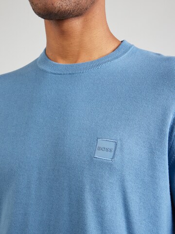 BOSS Sweater 'Kanovano' in Blue