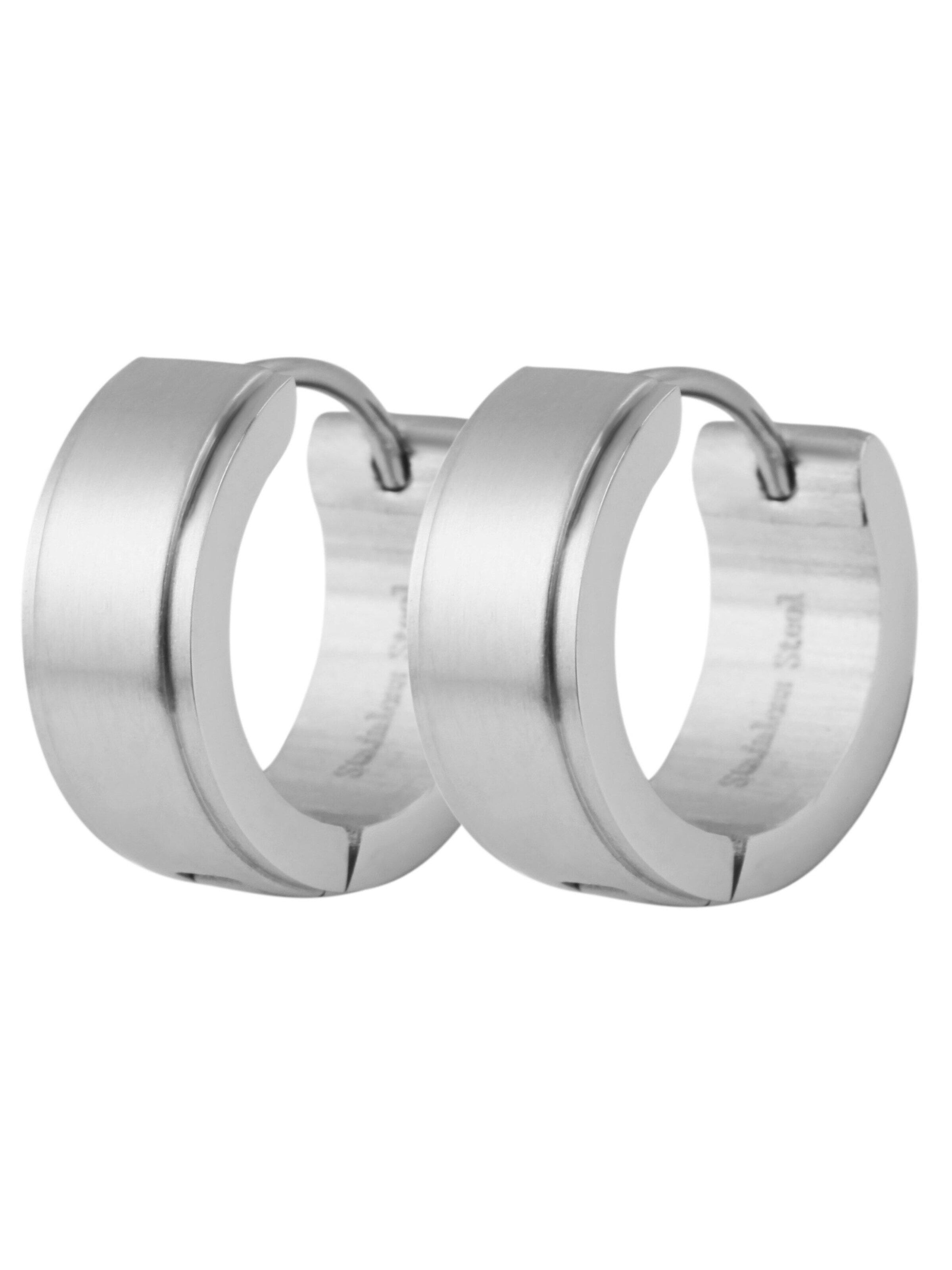 Akzent Earrings 'Anette, langlebig' in Silver: front
