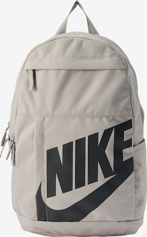 Sac à dos 'Elemental' Nike Sportswear en gris : devant
