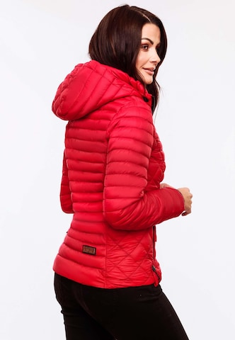 MARIKOO Between-Season Jacket 'Samtpfote' in Red