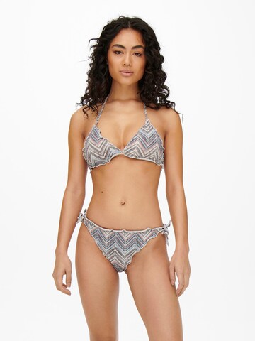 ONLY Triangle Bikini Top 'ANDREA' in Mixed colors