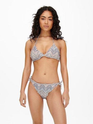 ONLY Triangel Bikinitop 'ANDREA' in Mischfarben