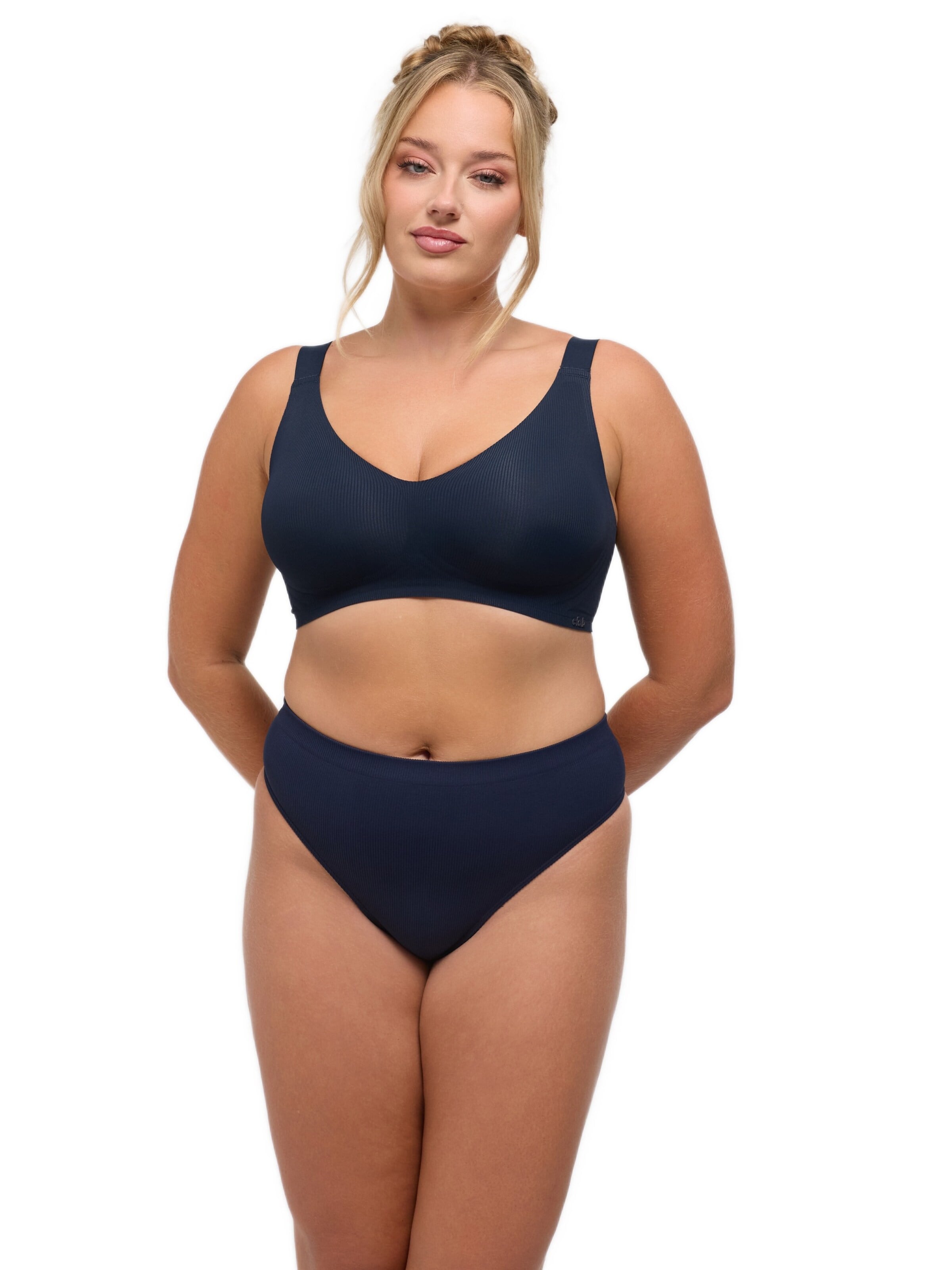 cfab Pienentävät Pienentävät rintaliivit 'Rib Comfort Minimizer BH' värissä sininen