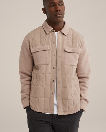 WE Fashion Overgangsjakke i beige