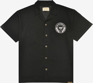 Pas De Monaco Košile 'CARERRA' – černá: přední strana